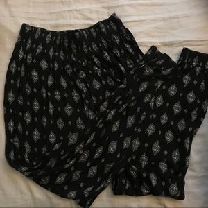 patterned boho pants